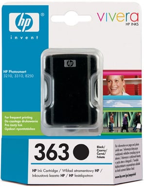 Bläckpatron HP 363 Svart