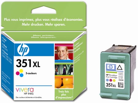 Bläckpatron HP Nr 351 XL Färg