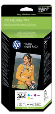 Bläckpatron HP Nr 364 Valuepack