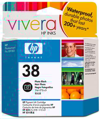 Bläckpatron HP 38 Fotosvart