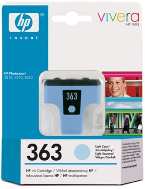 Bläckpatron HP Nr 363 Ljus Cyan