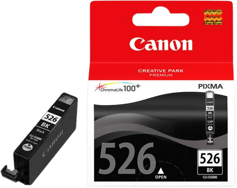 Bläckpatron Canon CLI-526BK Svart