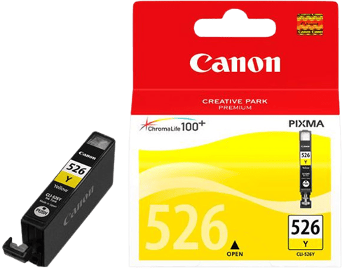 Bläckpatron Canon CLI-526Y Gul
