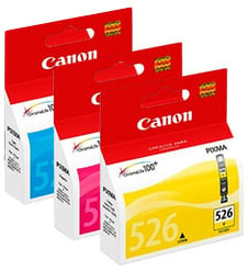 Bläckpatron Canon CLI-526 Färg Värdepaket