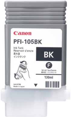 Bläckpatron Canon PFI-105BK Svart