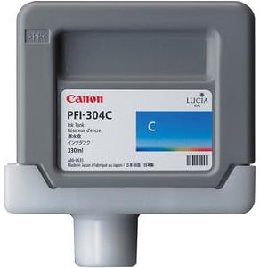 Bläckpatron Canon PFI-304C Cyan