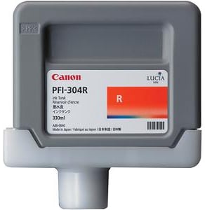 Bläckpatron Canon PFI-304R Röd