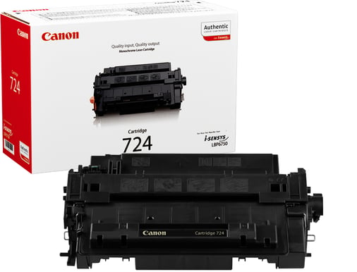Toner Canon 724 Svart