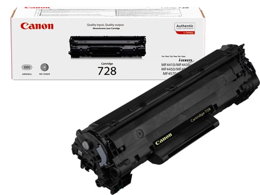 Toner Canon 728 Svart