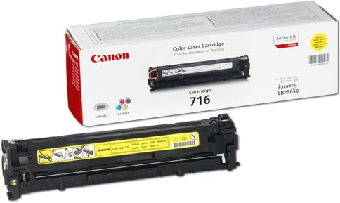 Toner Canon 716Y Gul