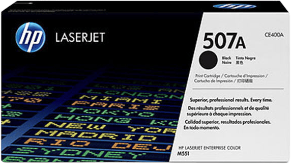 Toner HP 507A Svart