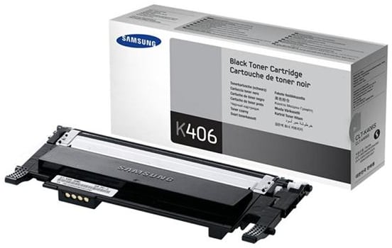 Toner Samsung CLT-K406S Svart