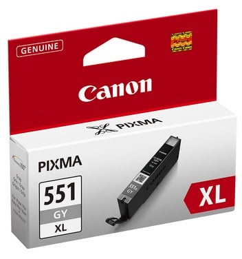 Bläckpatron Canon CLI-551 GY XL Grå