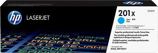 Toner HP 201X Cyan