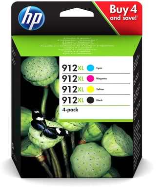 Bläckpatron HP 912XL Värdepaket