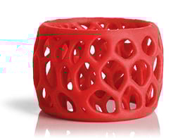 Filament Cube PLA Cartridge Röd