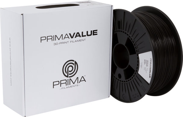 Prima Value PLA 1.75mm - 1kg - Svart