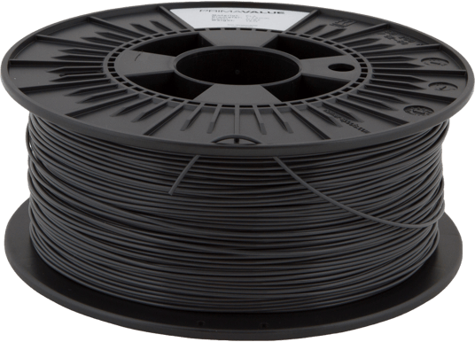 Prima Value PLA 1.75mm - 1kg - Mörkgrå
