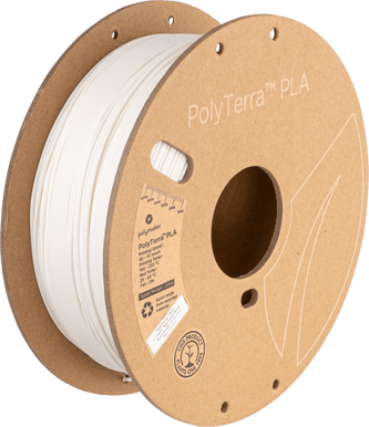 Polymaker PolyTerra PLA 1.75mm - 1 kg - Vit