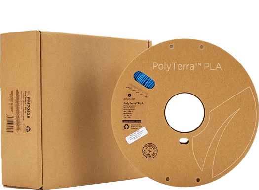 Polymaker PolyTerra PLA 1.75mm - 1 kg - Blå