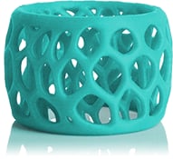 Filament Cube ABS Cartridge Grönblå
