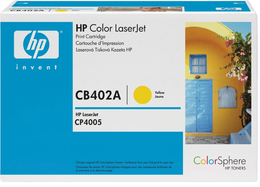 Toner HP 642A Gul