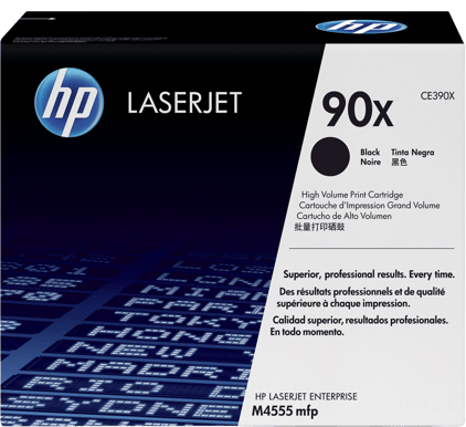 Toner HP 90X Svart