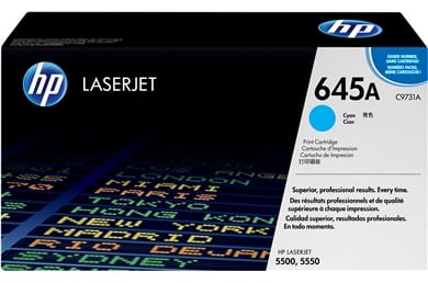 Toner HP 645A Cyan