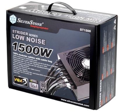 Silverstone Strider 1500W Silent 80+ Silver