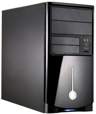 Compucase 6T10 Svart/Silver