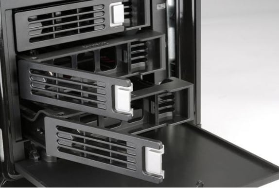 Zalman MS1000-HS1 Modular full tower, Svart