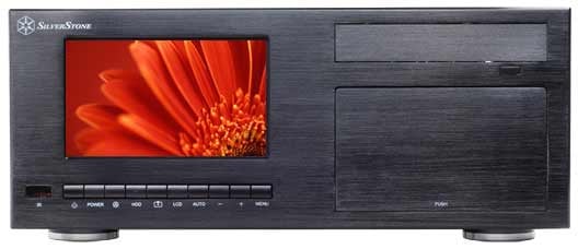 SilverStone Crown CW03 HTPC Svart
