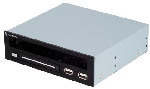 SilverStone Media storage SST-TS03B Svart