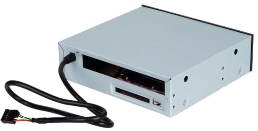 SilverStone Media storage SST-TS03B Svart