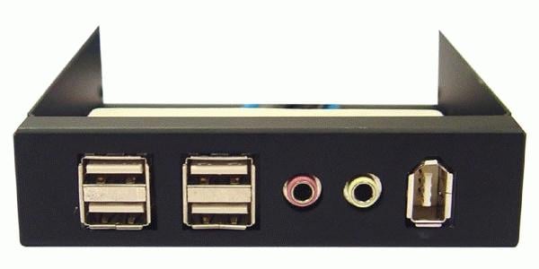 SilverStone BayDevice 3,5" Svart SST-FP32B
