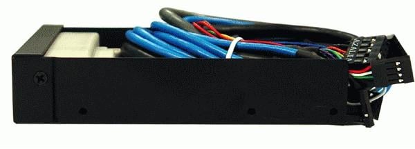SilverStone BayDevice 3,5" Svart SST-FP32B