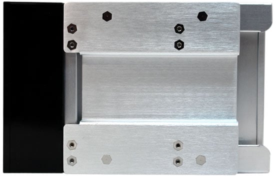 Bay Converter 3x5,25">4x3,5" Svart