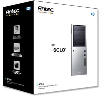 Antec LifeStyle SOLO Svart/Silver