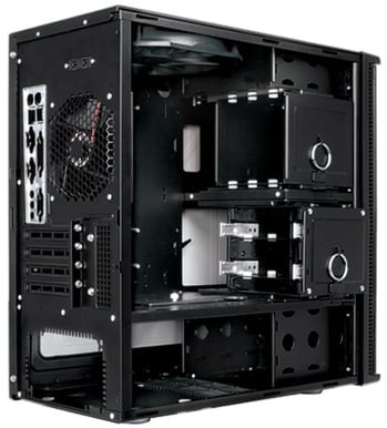 Antec Mini P180 Performance One, Svart