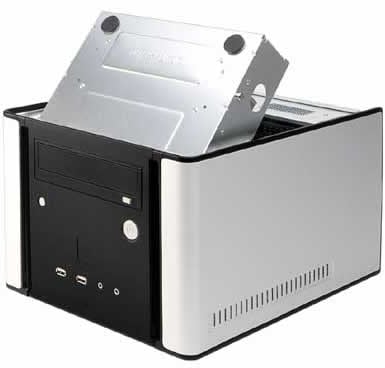 Antec NSK 1380 Cube 350W Svart/Silver