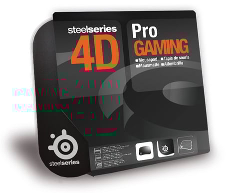 SteelSeries 4D Musmatta Svart
