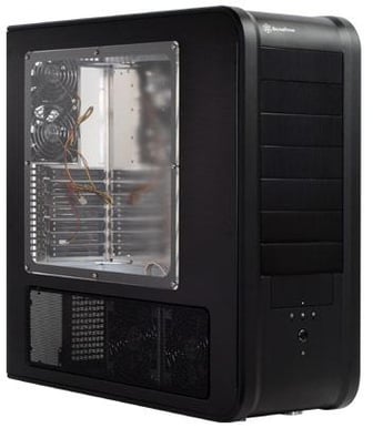 SilverStone Temjin TJ07B-W Svart