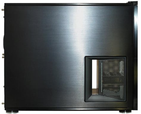 SilverStone Temjin TJ10B-W Svart Fönster