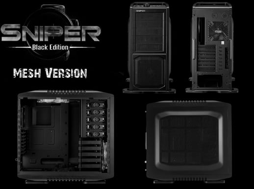 Cooler Master Storm Sniper Mesh Svart