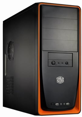 Cooler Master Elite 310, Svart/Orange