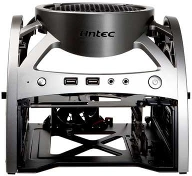 Antec Mini Skeleton 90W Svart/Silver