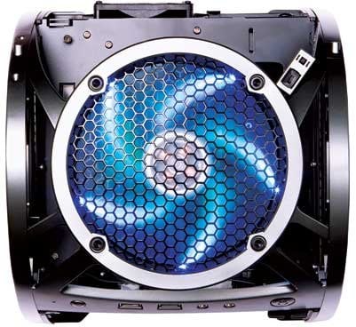 Antec Mini Skeleton 90W Svart/Silver