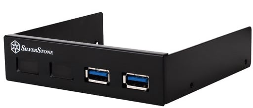 Internt 2-portar USB 3.0 kontrollerkort Svart