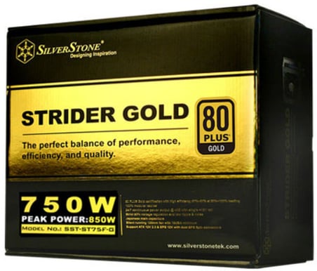 Silverstone Strider 750W Silent 80+ Gold