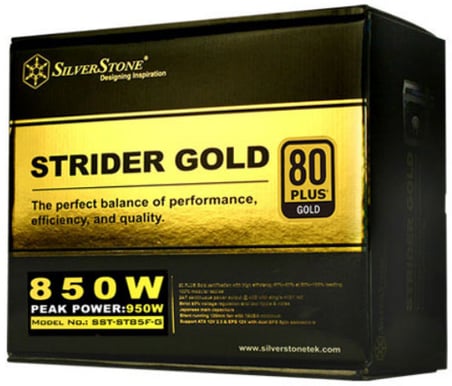 Silverstone Strider 850W Silent 80+ Gold